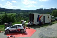 Rallye Český Krumlov: Test Peugeot Delimax Total Czech National Teamu